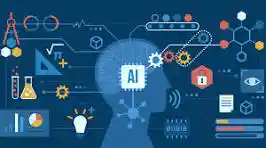 Illustration showcasing Cognitive vs RPA