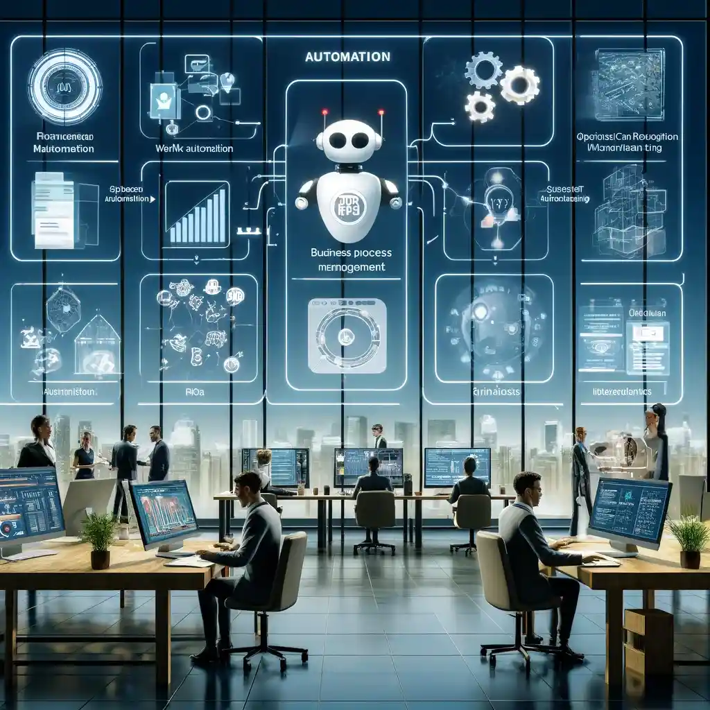 Automation software illustration