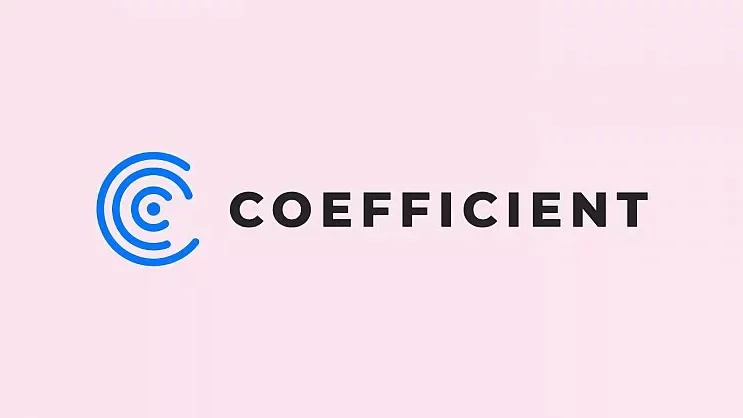 Coefficient data management platform logo